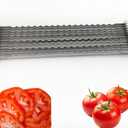Tomato Slicer Blade Replacement 3/16 Slicer Blade Assembly Suitable For Tomato Slicer Commercial Vegetable Slicer Manual Fruit Slicer Tomato Cutter (3/16" Stainless Steel Blade)