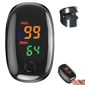Non Invasive Sugar Monitor, Finger Grip Tool with Digital Readout Screen, Portable Electronic 1PCS