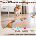 6 x Interactive Cat Toy Ball - Automatic Interactive Cat Toy Designed by Mice, A Mobile Cat Ball, Boring Indoor Cat Toys