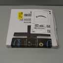 RICHMIRTH Silicone Rubber Blade Shower Squeegee 9" in Width Window & Car Squeegee for Shower, Glass, Window (Black)