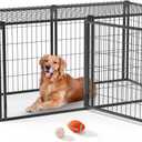 Large Dog Crate, Dog Crates for Large Dogs, 63 Inch Dog Crate with Divider, Dog Cage Large Dogs, Extra Large Dog Kennel Indoor, Large Dog Cage, Metal Dog Crate, XL Dog Crate