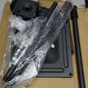 PERLESMITH Universal Speaker Stands for Surround Sound -Height Adjustable Extend 33.3”to 45.1”, Floor Speaker Stand for Satellite & Studio & Bookshelf Speakers up to 11LBS,1 Pair Black, PSSS2