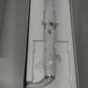 T3 SinglePass Curl Professional Curling Iron Custom Blend Ceramic Long Barrel Curling and Wave Iron with Adjustable Heat Settings for Shiny Smooth Curls and Waves (2 Piece Set, White/Rose Gold)