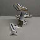 Conair Handheld Garment Steamer for Clothes, Turbo ExtremeSteam 1875W Fabric Steamer, Portable Handheld Design, Strong Penetrating Steam, White/Champagne