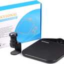 Ergonomic Mouse Platform Under Desk Ergonomic Wrister Mouse Pad (Black)