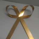 Daifunli 1 Pcs Large Christmas Metal Bow Tree Topper Ornaments with Clip Christmas Bow Decoration for Xmas Tree Topper Garland Wreath Indoor Outdoor Decor, 10 x 8 Inches(Classic,Gold)