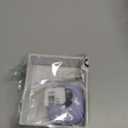 Wireless Earbuds, Bluetooth 5.4 Headphones 50H Playback Bass Stereo Ear Buds with 4 ENC Cancelling Mics, Bluetooth Earbuds Dual LED Display IP7 Waterproof in-Ear Earphones USB-C for Android iOS Purple