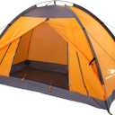 7.2 × 4 × 4 Feet Single Backpack Tent, Waterproof Camping and Hiking Tent can be Used by One Person, Light and Durable