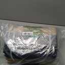 Storage Basket for Organizing, Woven Baskets for Storage, Rectangle Decorative Baskets for Shleves, Closet, Toys, Books, Nursery Organizer Bins - Pack of 3 (Black & Brown, 13"x9.85"x8.7")