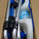 Heavy Duty Shower Chair for Inside Shower FSA/HSA Eligible, 500LBS Shower Chair with Arms & Back, Padded Bath Seat with U-Shaped Cutout, Anti-Slip Adjustable Bath Stool for Seniors, Handicap, Pregnant