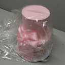Novabright 2 Tiers 4' 6' Pink Bow Pearl Fake Cake Round Prop Cake Birthday Decorations Artificial Wedding Dessert Props Pink Bow Topper for Display Photography Women Birthday Gift
