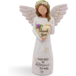 Thank You Gifts for Women, Coworkers - Employee, Teacher Appreciation Gifts, Inspirational Gift for Women, Gratitude Gift for Teachers, Appreciation Gifts for Woman, Thank You Gift Angle (Purple)