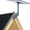 Starlink Gen 3 Mount Starlink V3 Mount Kit, Pole Mount, Roof Mount, Short Wall Mount. Starlink Gen 3 Pole Bracket and Complete Mounting Kit, perfect for holding your Starlink V3 Standard Antenna (Grey)