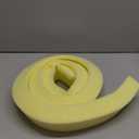 Ciieeo 2M Shaped Gap Filler High Density Sponge Bed Edge Pillow for Prevents Items from Falling Between Bed and Furniture for Sofa and Chair Cracks