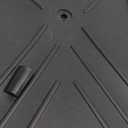 SNTD Dish Drying Rack for Kitchen Counter - Large Dish Rack with Drainboard, Rustproof Dish Drainer with Utensil Holder for Sink, Black