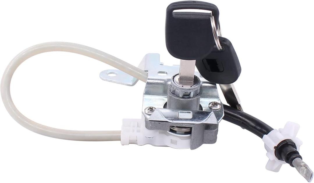 MOTOKU Left Driver Side Door Lock Cylinder Cable with Keys for CRV CR-V 2007-2011 72185-SWA-A01
