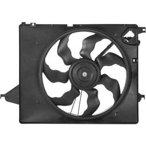 SCITOO Electric Fans for Radiators Compatible with 2013-2018 for Hyundai for Santa Fe 3.3L 2013-2018 for Hyundai for Santa Fe Sport 2.4L 2015 for Kia for Sorento 2.4L; Replace 620-463 623210