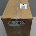 2 PACK Glass Pitcher with Lid, 68 oz/ 2 Liter Classic Vertical Stripes Water Pitcher with Yellow Handle,Glass Water Carafe for Cold Brew, Coffee, Lemonade, Iced Sun Tea,Beverage,Heat Resistant (Clear)