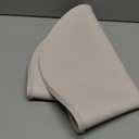 Conlun Dog Food Mat,1/2 Inch Raised Edges Cat Feeding Mat,BPA-Free Silicone Pet Food Mats for Floor Waterproof,Rubber Dog Placemats for Food and Water Bowls(Natural Tan,32"x20")