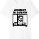 We Bhagged the Bhagwan Rajneeshee Cult Funny T-Shirt (Small, White)