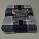 Coleman Casey Plaid King Quilt - Green/Blue