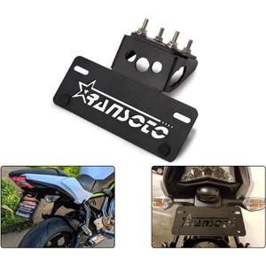 Fender Eliminator for 2017-2025 Kawasaki Z650/Ninja 650 ZX650 | Multi-Function Mount for License Plate, Turn Signals & Plate Light | No-Drill Installation
