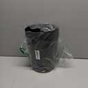 UUJOLY Plastic Small Trash Can Wastebasket, Garbage Container Basket for Bathrooms, Laundry Room, Kitchens, Offices, Kids Rooms, Dorms, (Black, 1.8 Gallon/2 Pack)