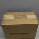 Pressurized Steam Cleaner, 3-Level Adjustable Handheld Steamer Cleaning for Home, 15s Fast Heat-Up & 47.3oz Tank, 2500W Multi-Surface Portable Steamer for Floor/Grout/Car/Kitchen & Bathroom (White)