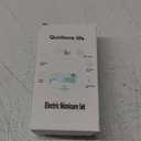 Baby Electric Nail File, 8 in 1 Safe Baby Nail Trimmer, Baby Nail Clippers with 6 Grinding Heads, Baby Nail Care Kit for All Ages