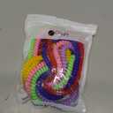 Sensory Chew Necklace for Boys and Girls, 6 Pack Stretch Chewing Necklaces for Kids with Autism ADHD SPD, Oral Motor Aids Baby Chew Toys Reduce Fidgeting for Kids Chewer (6) (Rainbow)