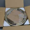 4-Light Gold Chandelier,11.2in Farmhouse Lantern Pendant Light Fixture,Adjustable Hanging Ceiling Lighting with E12 Socket,for Kitchen Island,Bedroom,Entryway,Dining Room