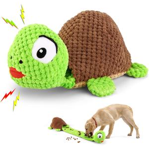 Dog Squeak Toys Dogs Enrichment Treat Dispensing Puzzle Toys Interactive Dog Toys for Large Medium Small Dogs