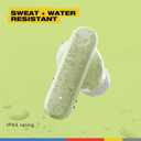 Skullcandy Smokin Buds Wireless Earbuds, Bluetooth Headphones, Noise Isolating Fit, Up to 20 Hours Battery, IPX4 Sweat and Water Resistant, Microphone for iPhone Android - Matcha