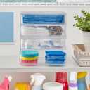 STORi Chloe Space-Saving Clear Drawer Organizer (4 Wide Drawers) Sort Office, Kitchen, Beauty Supplies, Makeup, Pens, Jewelry, Stationary, Made in USA