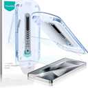 Nillkin 2 Pack Military-Grade 9H+ Tempered Glass for Samsung Galaxy S25 Ultra - Full Screen Protection, Fingerprint Ready, Anti-Glare Set - Bubble-Free Easy Install