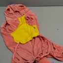 Freebily Funny Dog Dinosaur Costume Halloween Dinosaur Cosplay Warm Apparel for Small Medium Large Pink 2XL