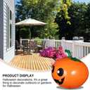 NUOBESTY Halloween Inflatable Pumpkin Decorations Waterproof Pumpkin Ball Outdoor Halloween Decorations for Yard, Garden, and Lawn