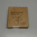 hapray Acrylic Paint Set for Kids, 12 Colors Washable Paints With 5 Drawing Trays&10 Wooden Paintbrushes, Mini Watercolor Paint Kit for Adults, Valentine Easter Christmas Art Craft Kit Gifts, 10 Set