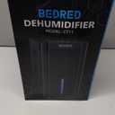 Dehumidifier, 95OZ Dehumidifier for Home 1000 Sq.Ft - Quiet with Auto Shut Off & Relaxing 7 Color Ambient Light,Ideal for Livingroom, Bedroom, Basement(Black)