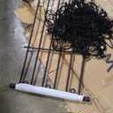 WILDROAD Car Roof Platform, Universal Roof Flat Rack 90" x 47" x 1.3" Heavy Duty Roof Rack Platform with Super Duty Bungee Cargo Net, Ratchet Straps and Anti-Rust Sealant Fits for SUV Truck Cars