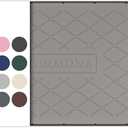 URMONA 22" x 14" Waterproof Silicone Mat in Multiple Sizes & Colors, Under Sink Mat for Kitchen & Bathroom, Pet Food Pad for Dogs & Cats, Kitchen Cabinet Liner, Multi-Purpose for Storage(Beige)