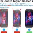 2 x amFilm 2 Pack Screen Protector for Lenovo Legion Go Gen 2 8.8'' Handheld 2025, Tempered Glass, 8.8 inch Full Coverage, Transparent Ultra HD, Anti-Scratch, Anti-Fingerprint