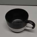 Ceramic Coffee Mug Black & White 1Pc
