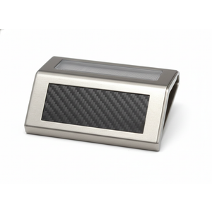 6 Pack Stainless Steel LED Solar Step Lights Weatherproof Outdoor Stairs Decks