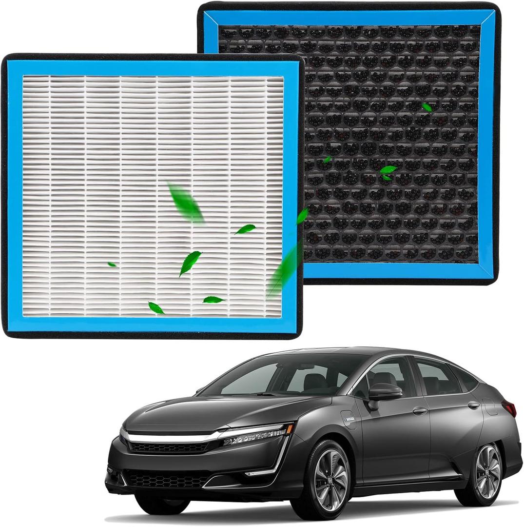 HEPA Cabin Air Filter replacement CF11182 Compatible with Honda Civic 2016-2022,CR-V 2017-2022,CR-Z 2011-2016,FIT 2009-2020,HR-V 2016-2022,Insight 2010-2022,Odyssey2018-2022,Clarity;Acura MDX,RDX,TLX
