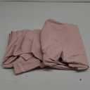 DUALIFE Baby Pink Curtains Blackout 63 Inch Length - Dark Black Out Drapery Room Darkening for Nursery Thermal Insulated Grommet Curtain Panel Pair 34 x 63 Inches Long, 2 Panels