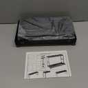 Asiingkel Adjustable Sturdy Metal Shelving Unit2-Tier Organizer Countertop,Suitable for Kitchen Countertop, Bathroom, Makeup Table, Store Large Skincare etc (1pack/Black)