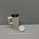 Simple Modern Disney 40 oz Trek Tumbler with Handle and Straw Lid | Cup Holder Friendly Insulated Stainless Steel Travel Mug | Winnie the Pooh Doodles