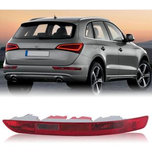 Rear Bumper Tail Light Lamp for Audi Q5 2009-2015 Rear Bumper Reflector Lower Tail Lights Replace 8R0945096 Passenger Side (Right)