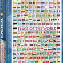 EuroGraphics Flags of The World Puzzle (1000-Piece) (6000-0128)